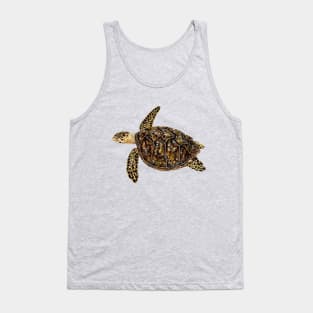 Hawksbill turtle Tank Top